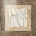 S.M. Cassettone Calacatta Gold/Кассеттоне Калакатта Голд кер/гранит лаппатир. рет. 59*59, фото 1