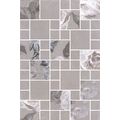 АЛЕКСАНДРИЯ Серый Декор мозаичный 20*30 180\8266, фото 1