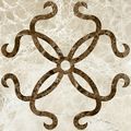 ETERNA Light Beige/Светл.-корич. Декор 60*60 K-40/LR/d03/600*600, фото 1