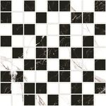 MARBLE CLASSIC Mosaic white/black 30*30 G-270(272)/G/m01/300x300, фото 1
