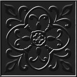 MORETTI Black Керамогранит рельеф PG 02 20*20, фото 1