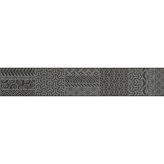 LINEN Frieze Black Бордюр 7*40 G -143/f01, фото 1
