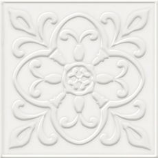 MORETTI White Керамогранит рельеф PG 02 20*20, фото 1