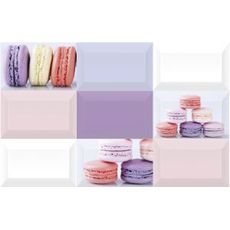 MACARONS Trio Декор 25*40 TD-MC-D-TR, фото 1