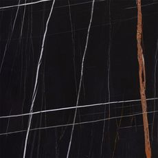 MARBLE TREND Nero Dorato Черный sugar-эффект Керамогранит 60*60 К-1004/CR/600*600, фото 1