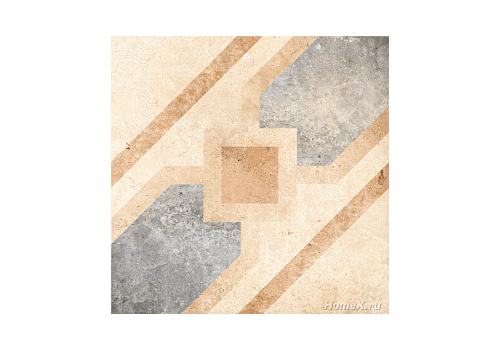 TIVOLI Decor Light Beige Декор 40*40 G-240/S/d04, фото 1