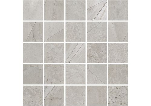MARBLE TREND Limestone Серый структур. Мозаика 30,7*30,7 K-1005/SR/m14/307x307, фото 1