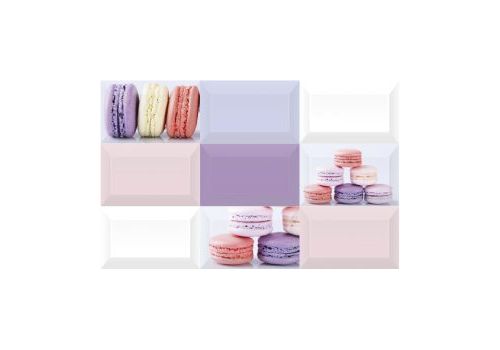 MACARONS Trio Декор 25*40 TD-MC-D-TR, фото 1