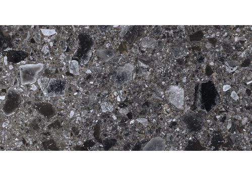 TERRAZZO Dark Grey / Темно-серый Кер/гранит лаппатирован. 300*600 K-333/LR/300*600, фото 1
