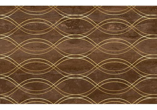 GEOMA Brown Декор 25*40 TD-GM-D-BR, фото 1