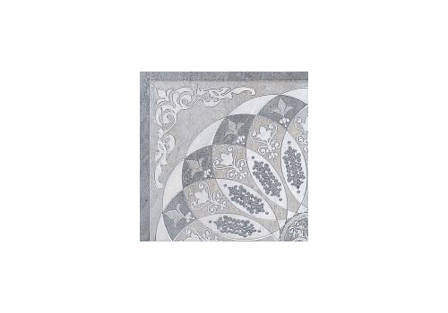 МОНТАНЬОНЕ Серый лаппатиров.1/4 розона Декор 40,2*40,2 HGD\B37\SG1550L, фото 1