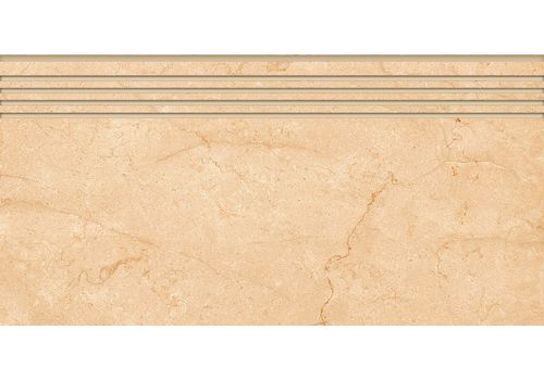 MARBLE TREND Crema Marfil Бежевый матовый Ступень 29,4*60 K-1003/MR/st01/294x600, фото 1