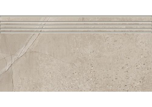 MARBLE TREND Limestone Серый лаппатир. Ступень 29,4*60 K-1005/LR/st01/294x600, фото 1