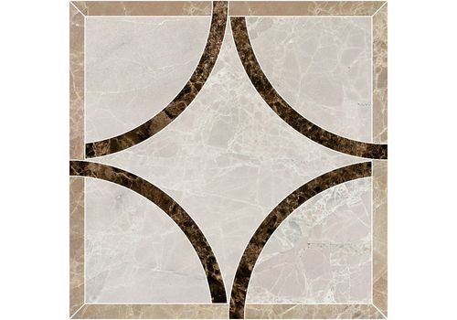 ETERNA Панно гидроабразив. резка sugar-эффект 600*600 K-40/CR/d02/-cut, фото 1