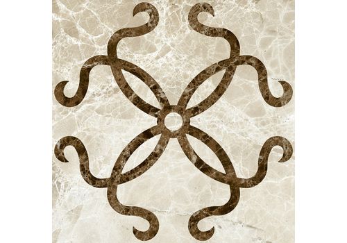 ETERNA Light Beige/Светл.-корич. Декор 60*60 K-40/LR/d03/600*600, фото 1