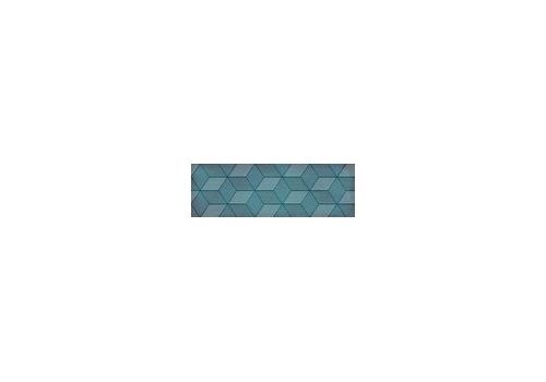 ПАРИЖАНКА Бирюзовый Декор Гексагон 20*60 1664-0185, фото 1