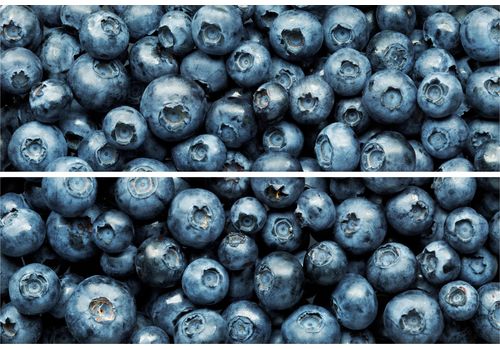 BEVELED TILE Blueberry Панно стеклянное 20*30 (из 2-х плиток) TD-BT-P-BB, фото 1