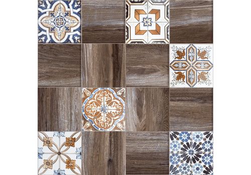 CUBES Wenge Пол Декорированный 30*30 TD-CBF-D1-WN, фото 1