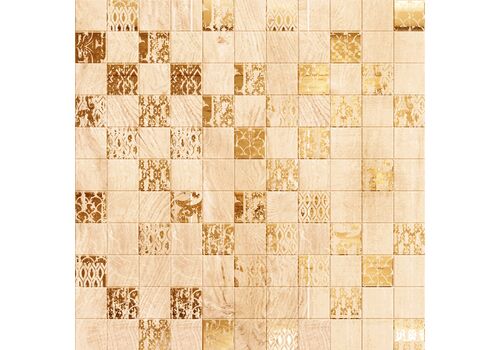 Imprint Mosaic Gold Vesta 305*305, фото 1