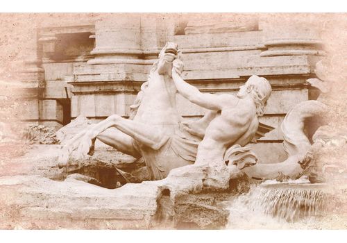 TRAVERTIN Fontana di Trevi Декор №2 25*40 TR-D2-FTR, фото 1