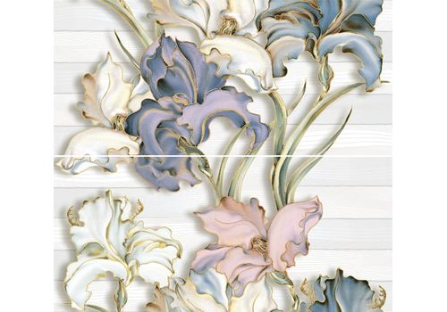 BATIK серый Панно из 2-х штук 50х46 П83071, фото 1