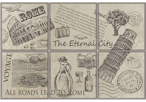 VINTAGE VOYAGE Rome Декор 20*30 TD-VV-D-ROM, фото 1