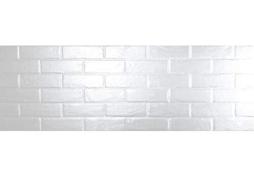 BLUR Brick White Gloss Облиц. плитка 25,3*75, фото 1