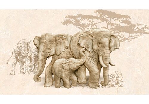 Safari Коричневый декор 40*23, фото 1